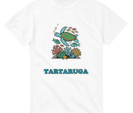 Tortue de mer & récif — T-shirt océan Brazilina