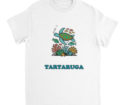 Tortue de mer & récif — T-shirt océan Brazilina