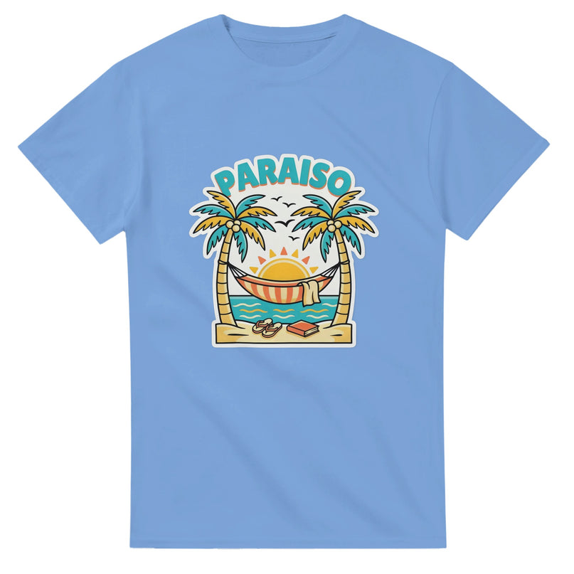 Hamac entre palmiers — T-shirt PARAÍSO Brazilina