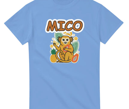 Ouistiti & fruits — T-shirt tropical fun Brazilina