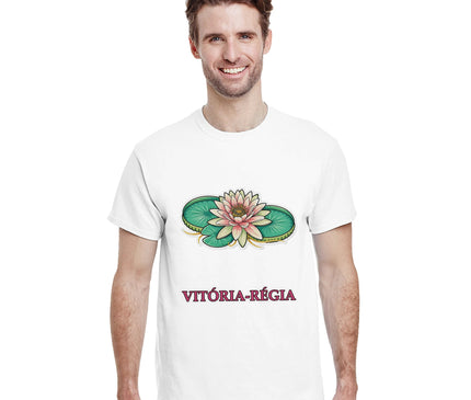 Vitória-régia d'Amazonie — T-shirt nénuphar Brazilina