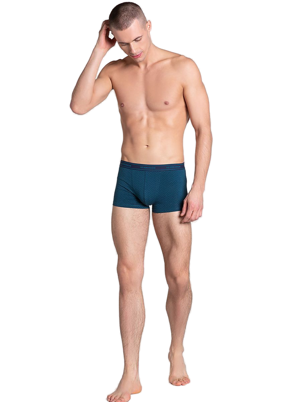 Maillot de bain homme bleu marine · modèle 16