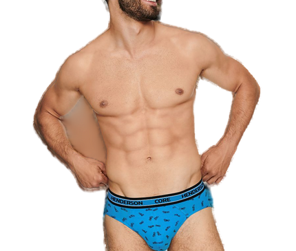 Maillot de bain homme bleu · modèle 4