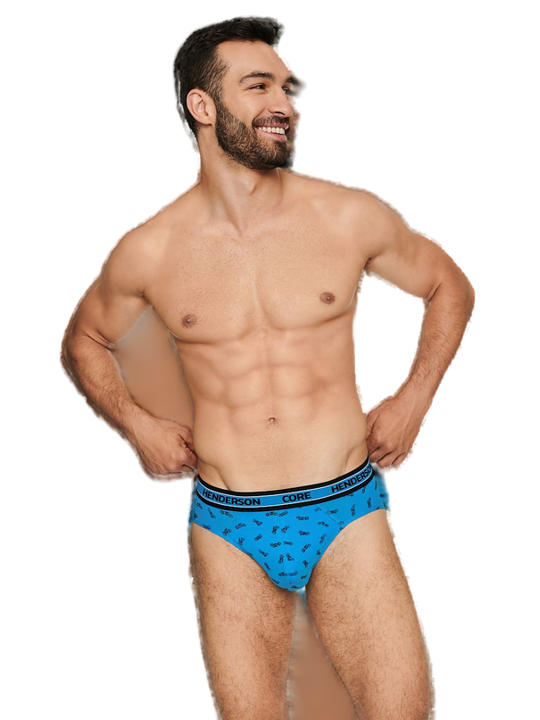 Maillot de bain homme bleu · modèle 4