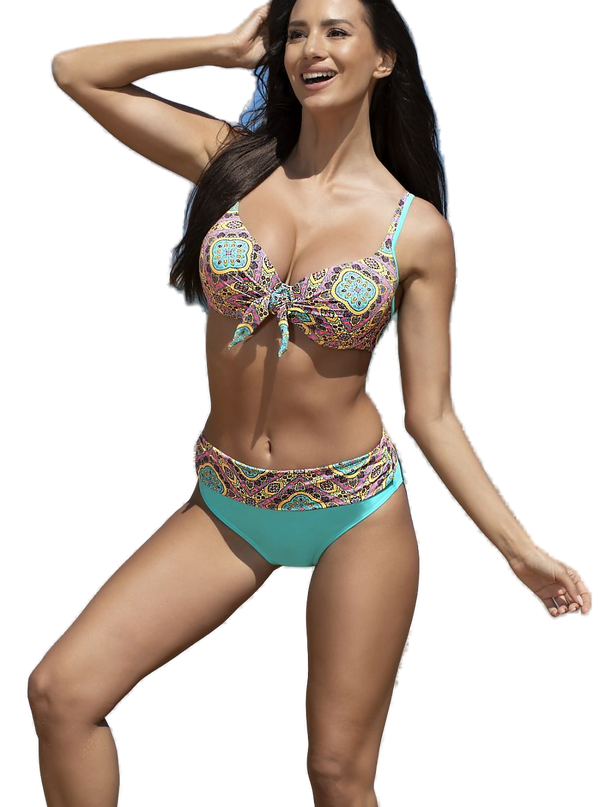 Bikini brésilien vert — 2 pièces · modèle 2