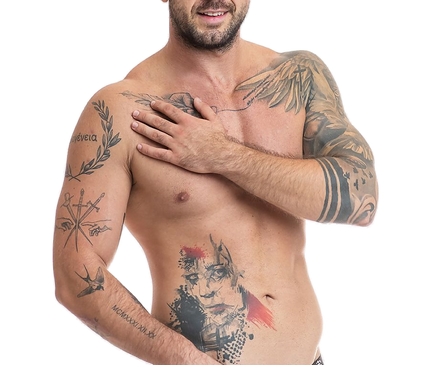 Maillot de bain homme multicolore · modèle 6