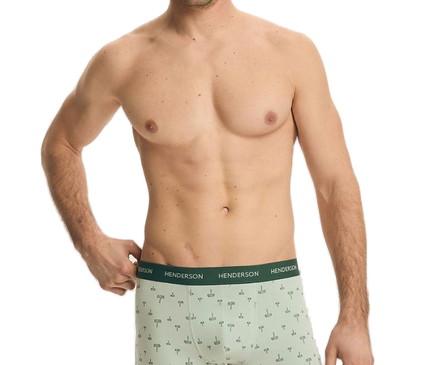 Maillot de bain homme vert · modèle 4