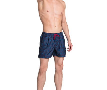 Maillot de bain homme bleu marine · modèle 3