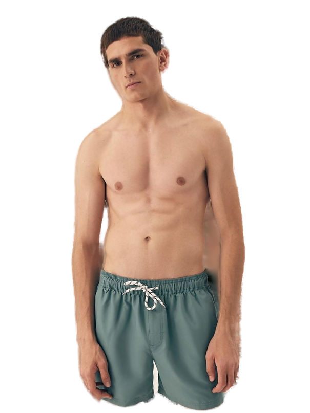 Maillot de bain homme vert · modèle 3