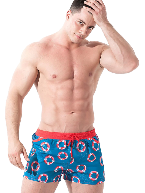 Maillot de bain homme bleu · modèle 5