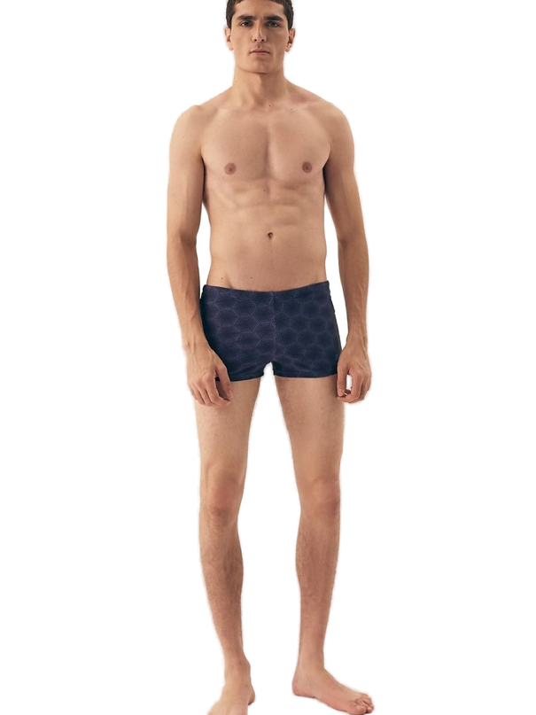 Maillot de bain homme bleu marine · modèle 8