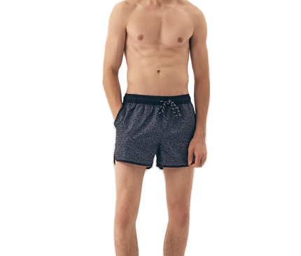 Maillot de bain homme bleu marine · modèle 10