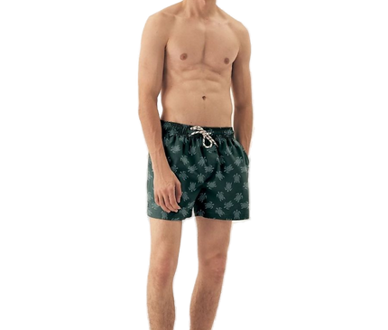 Maillot de bain homme vert · modèle 2