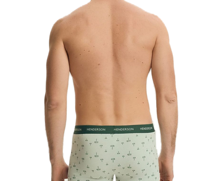Maillot de bain homme vert · modèle 4