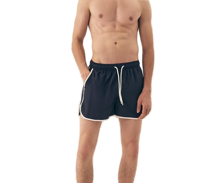 Maillot de bain homme bleu marine · modèle 9