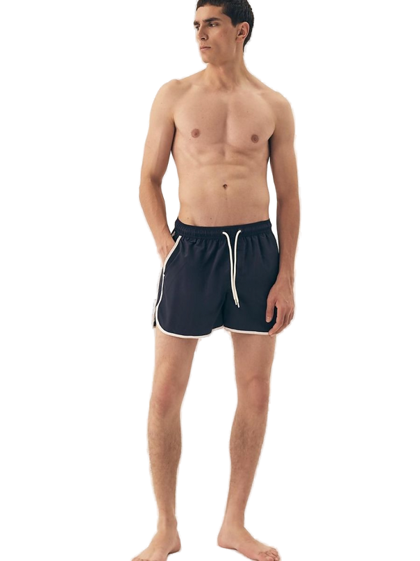 Maillot de bain homme bleu marine · modèle 9