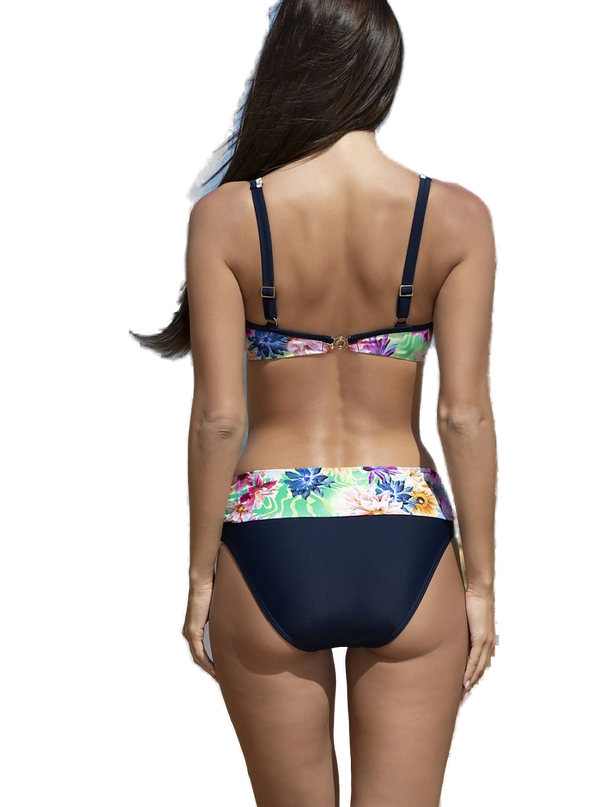 Bikini brésilien bleu marine — 2 pièces · modèle 1