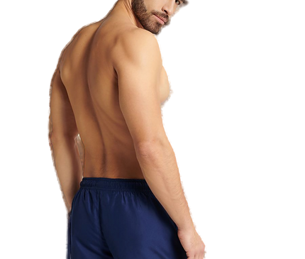 Maillot de bain homme bleu marine · modèle 2