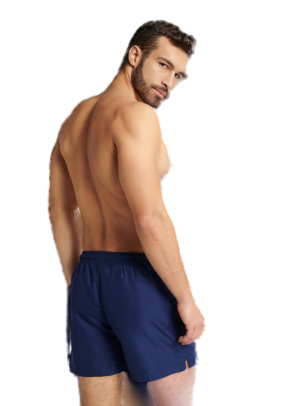 Maillot de bain homme bleu marine · modèle 2