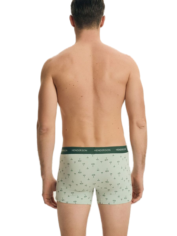 Maillot de bain homme vert · modèle 4