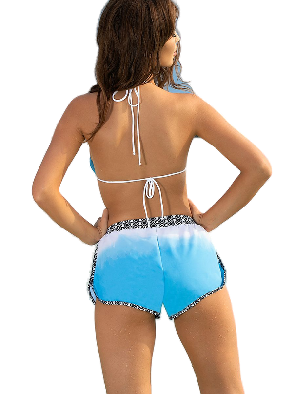 Bikini brésilien bleu — 2 pièces · modèle 3