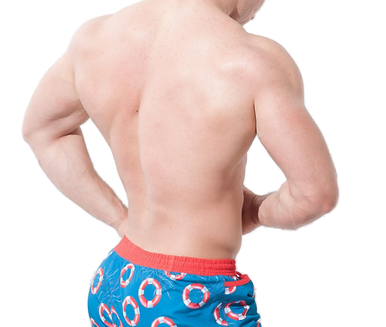 Maillot de bain homme bleu · modèle 5
