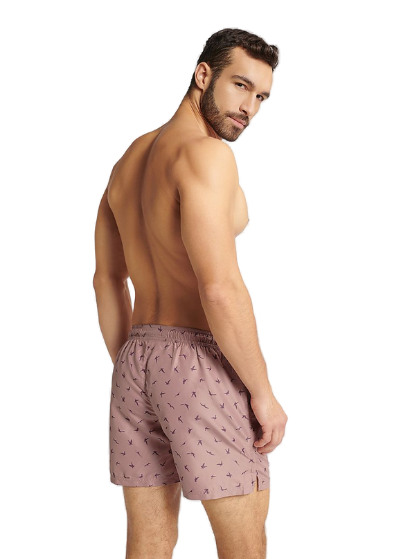 Maillot de bain homme rose