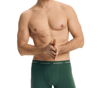 Maillot de bain homme vert · modèle 4