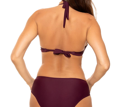 Maillot 1 pièce brésilien violet · modèle 4