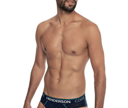 Maillot de bain homme bleu marine à ceinture logo