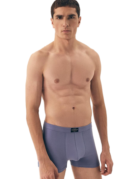 Maillot de bain homme gris uni