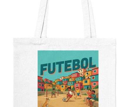Football de quartier : sac tote bag brésilien