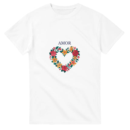 Cœur tropical AMOR — T-shirt