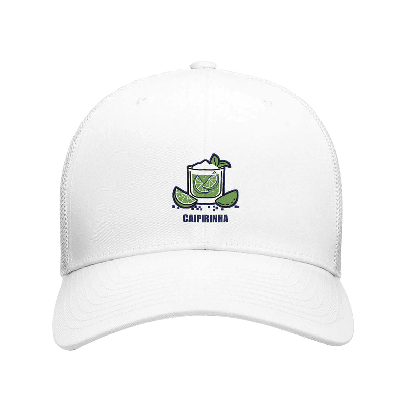 Casquette caipirinha — trucker mesh réglable