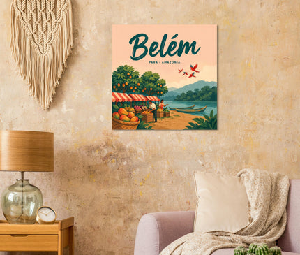 Affiche Belém Brésil