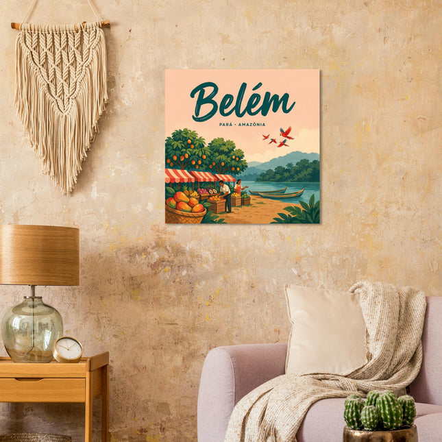 Affiche Belém Brésil