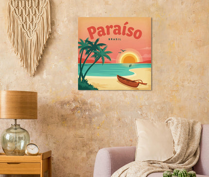 Affiche Paraíso Brésil