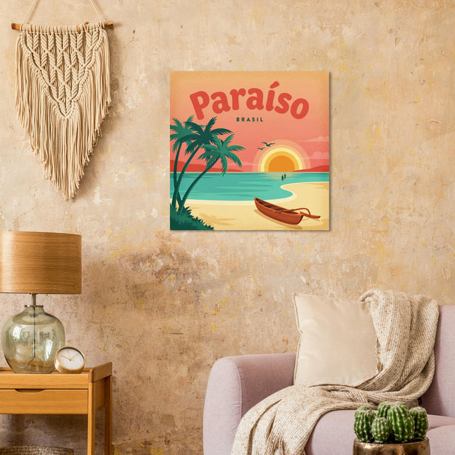 Affiche Paraíso Brésil