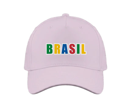 Lettrage Brasil : casquette Brésil réglable