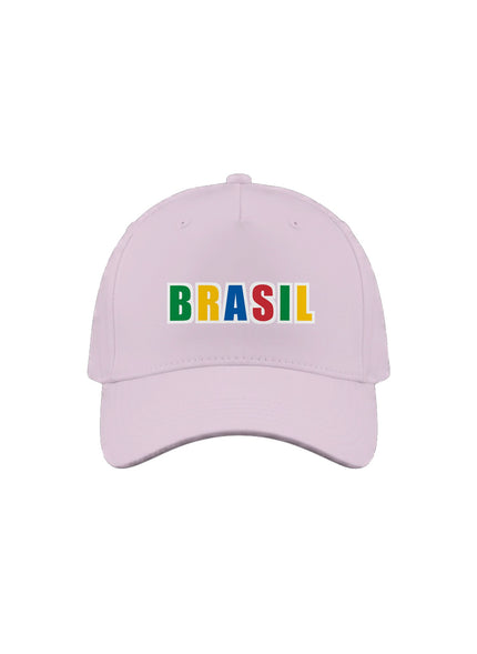 Lettrage Brasil : casquette Brésil réglable