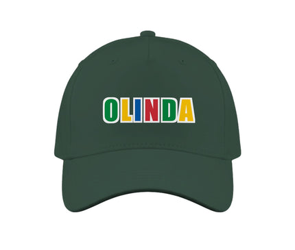 Olinda en lettrage — casquette Brésil