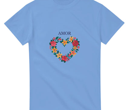 Cœur tropical AMOR — T-shirt