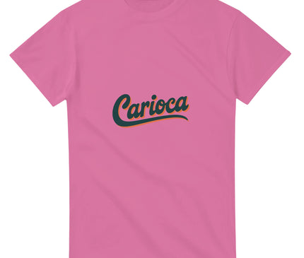 Carioca script rétro — T-shirt Rio