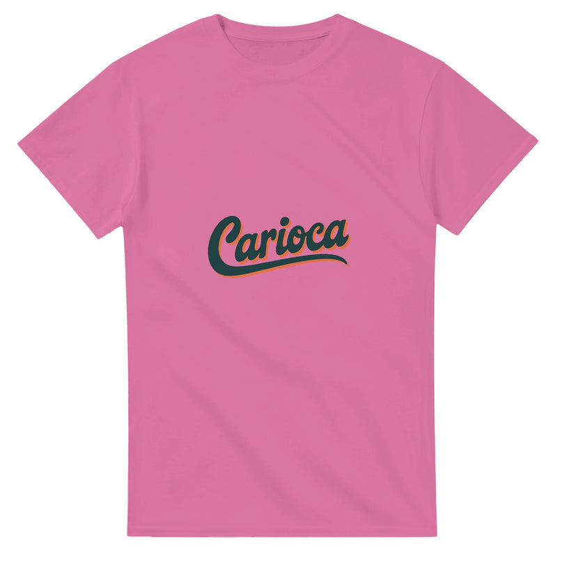 Carioca script rétro — T-shirt Rio
