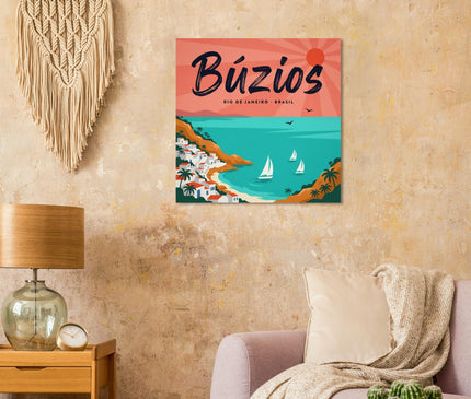 Affiche Búzios Brésil