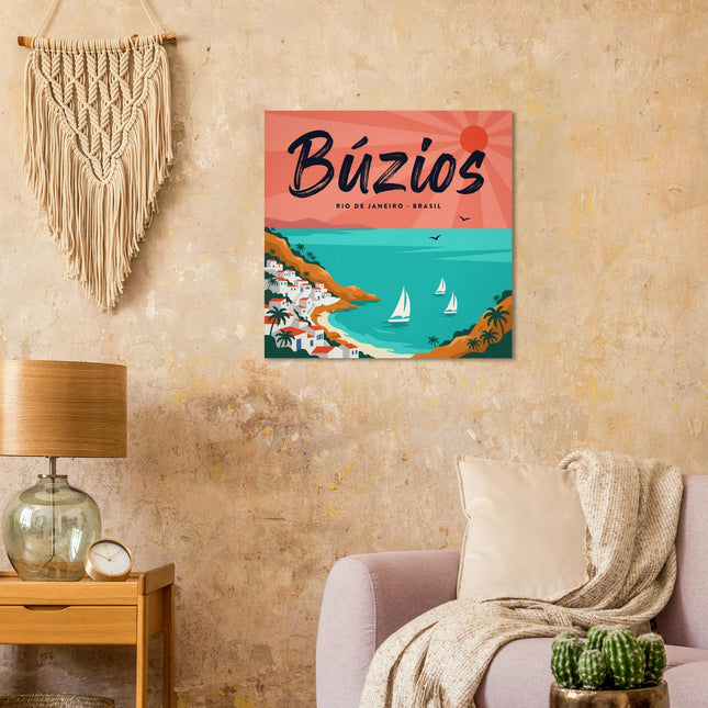 Affiche Búzios Brésil