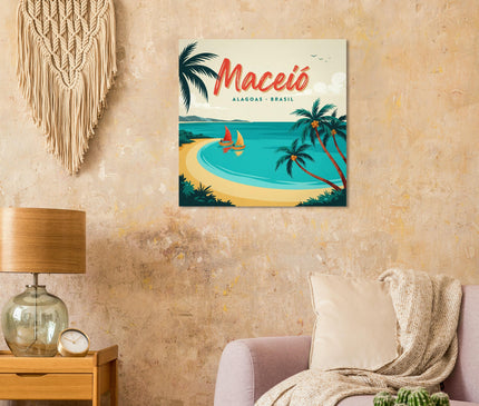 Affiche Maceió Brésil