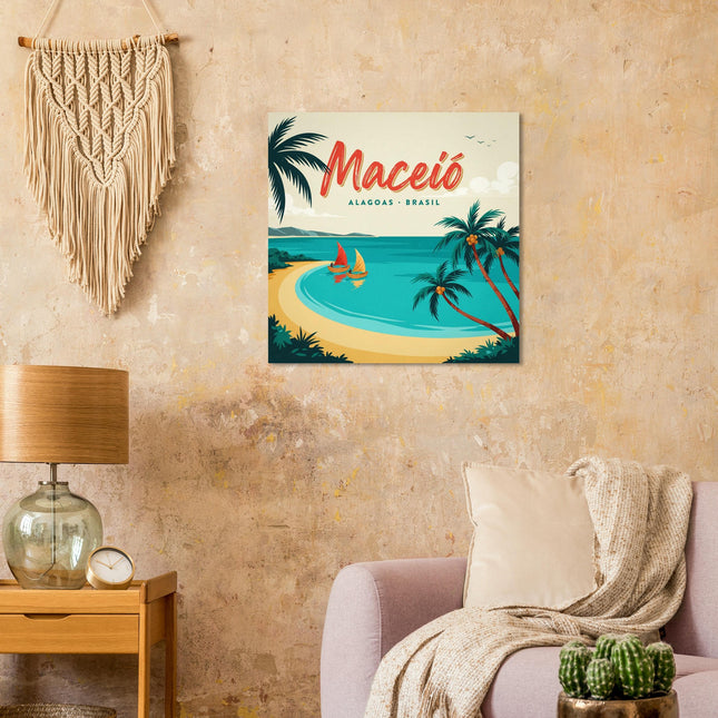 Affiche Maceió Brésil