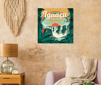 Affiche Iguaçu Brésil