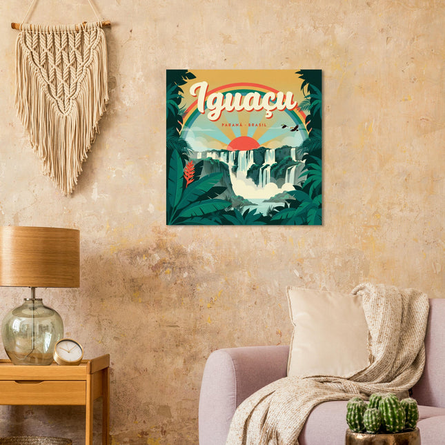 Affiche Iguaçu Brésil